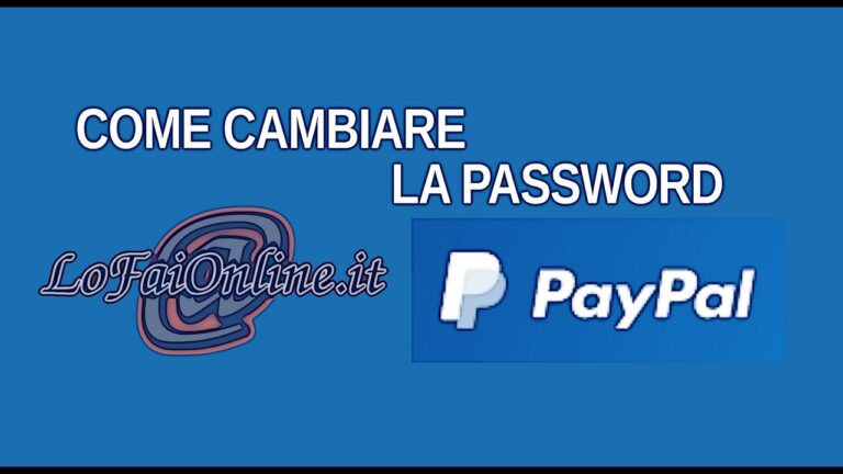 Proteggi il tuo conto PayPal: Cambia la tua password per una maggiore sicurezza online