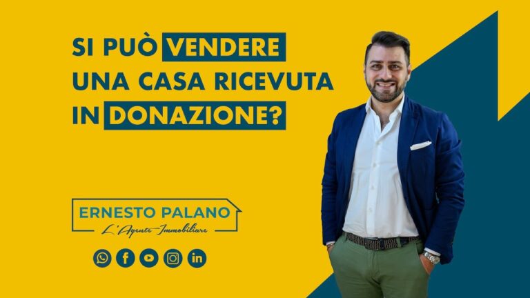Vendita immobile donato prima dei 5 anni: Cosa sapere