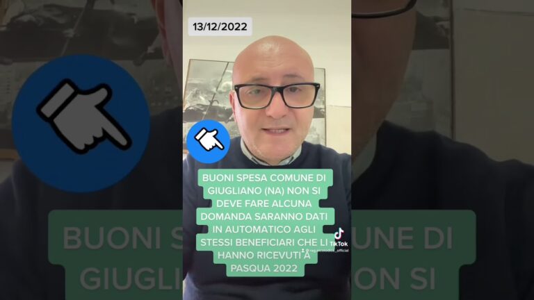 Buoni spesa a Giugliano: Come funzionano e chi pu&ograve; richiederli