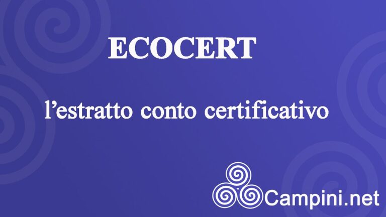 Ecocert vs Estratto Conto Contributivo: Scopri le Differenze e Scegli la Migliore Opzione