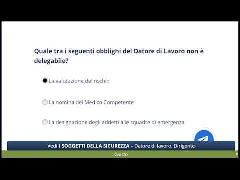 Domande e Risposte: Sicurezza sul Lavoro