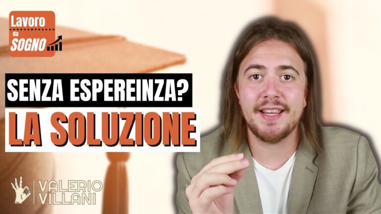 Come trovare lavoro a 35 anni senza esperienza