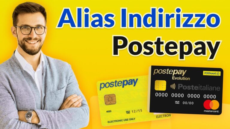 Come cambiare l’alias dell’indirizzo su Postepay