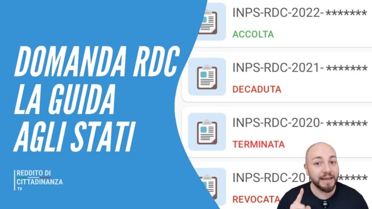 Inps: Stato della Domanda Acquisita