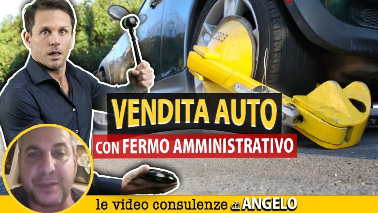 Vendita auto: il reato del fermo amministrativo