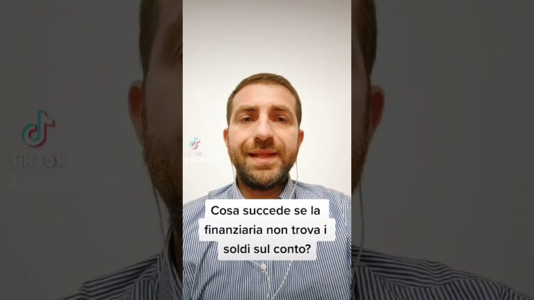 Cosa succede se la finanziaria non trova soldi sul conto