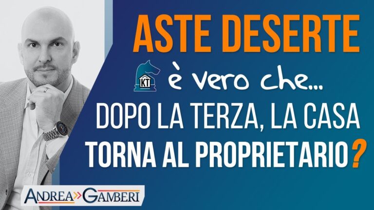 Cosa Accade Dopo Quattro Aste Deserte