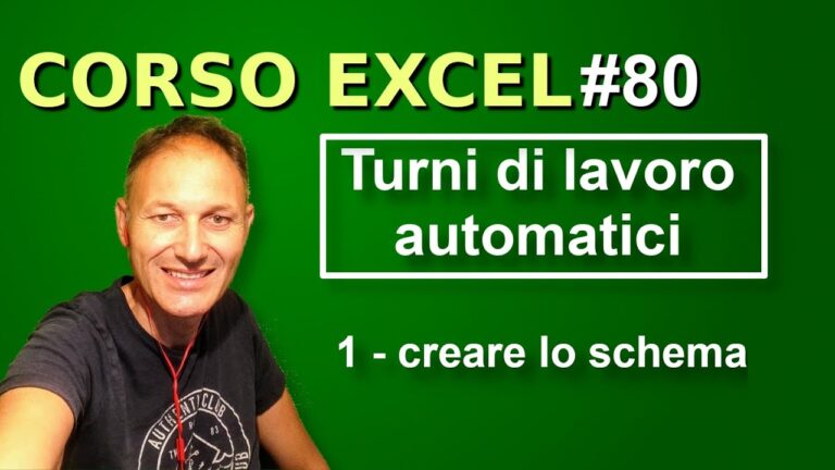 Turni di Lavoro 7 Giorni: Ottimizzazione e Concisione