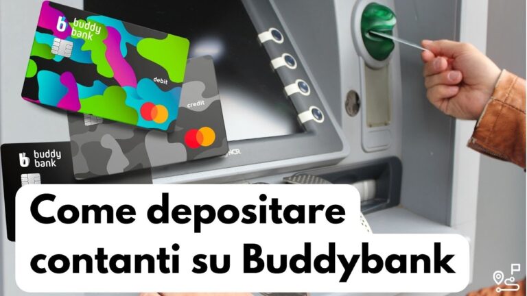 Buddybank: la comodità di versare contanti direttamente dal tuo smartphone
