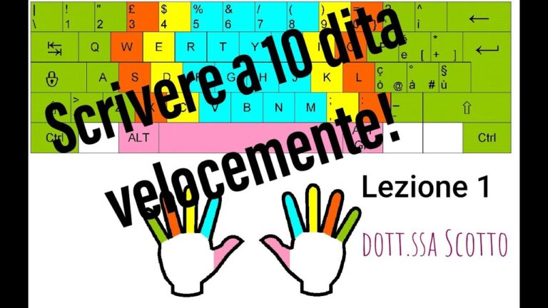 Corso dattilografia online gratuito: impara a digitare velocemente