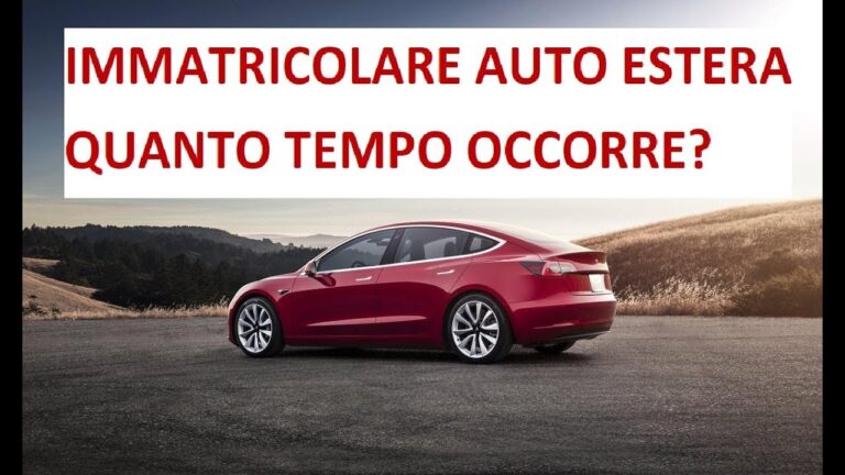 Tempi e Procedure per l’Immatricolazione dell’Auto