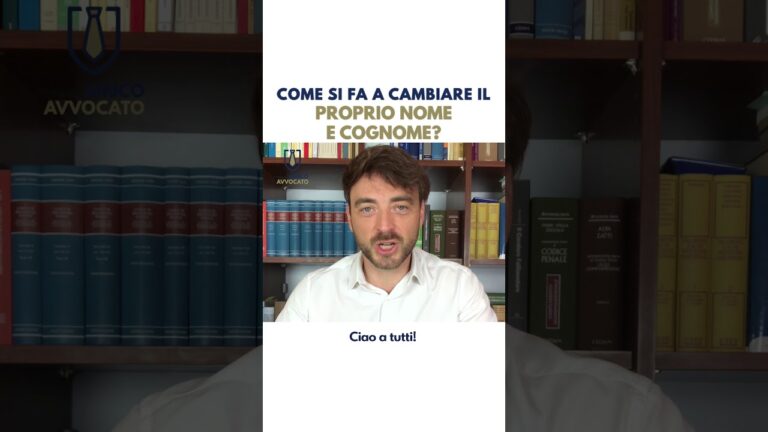 Quanto costa cambiare cognome: Guida completa
