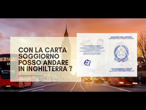 Viaggio in Inghilterra con permesso di soggiorno italiano