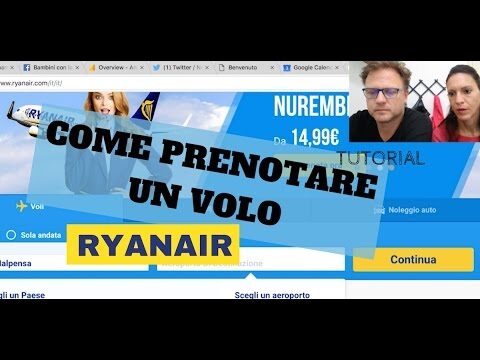 Esempio di Biglietto Ryanair: Modello Fac Simile