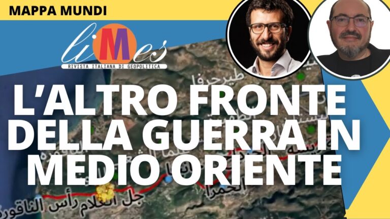 La posizione geografica del Libano
