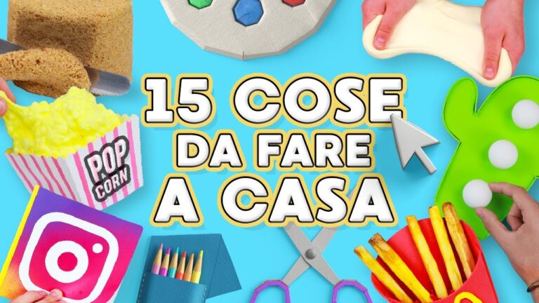 15 Lavoretti Fai-da-Te per Trascorrere il Tempo a Casa