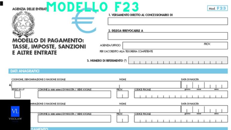 Come pagare le tasse online con Paga F23