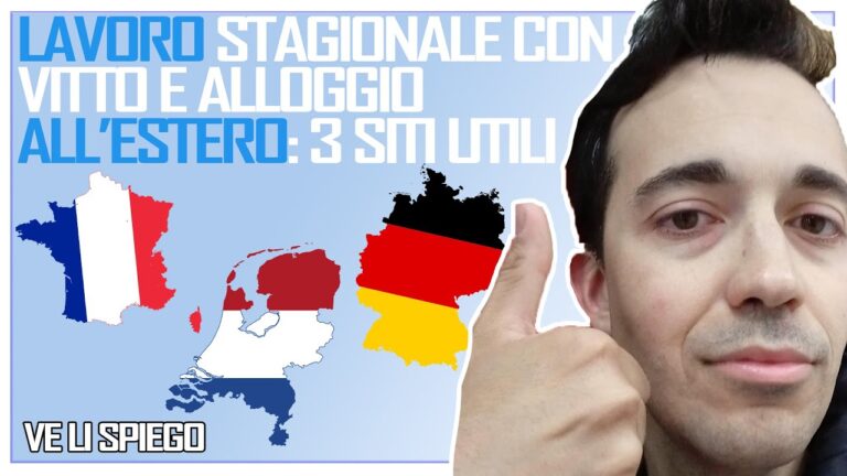 Opportunità di lavoro in Olanda: Vitto e alloggio inclusi!