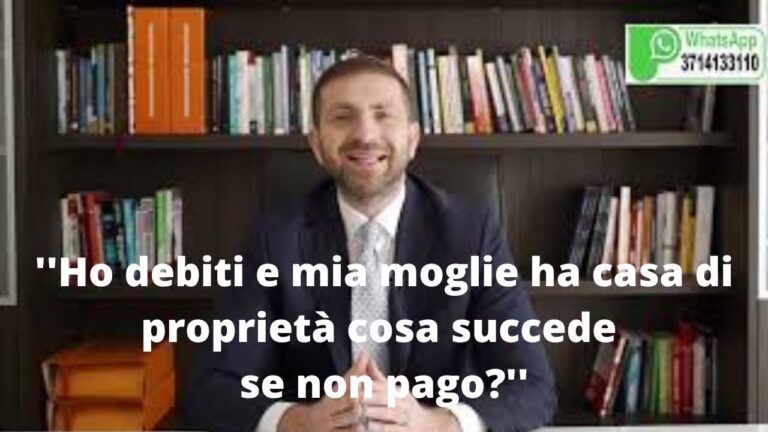 Possesso dei beni della moglie: cosa possono pignorare