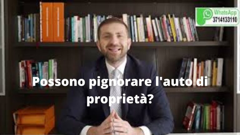 Guida all’Auto Pignorata: Cosa Significa e Come Agire