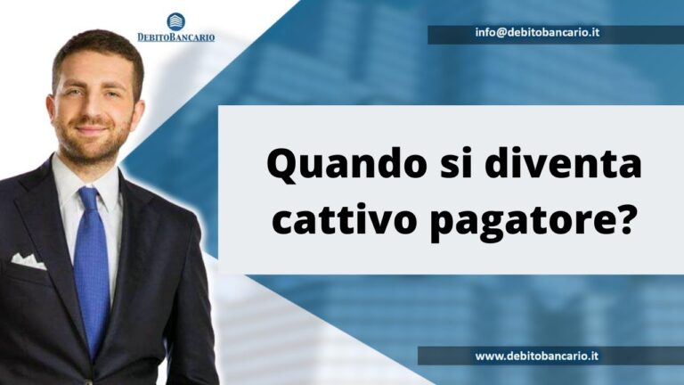 Guida per diventare un cattivo pagatore