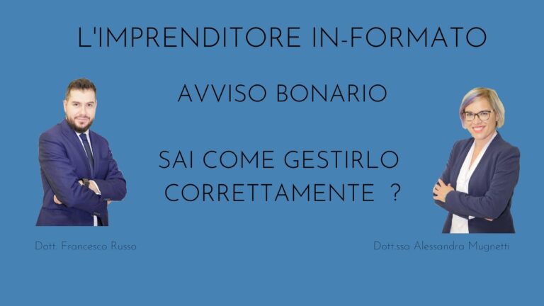 Guida all’avviso bonario: cos’&egrave; e come funziona