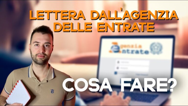 Lettera Agenzia delle Entrate: Cosa Pu&ograve; Essere