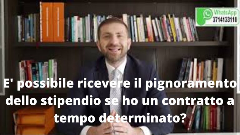 Pignoramento stipendio con contratto determinato: tutto ci&ograve; che devi sapere