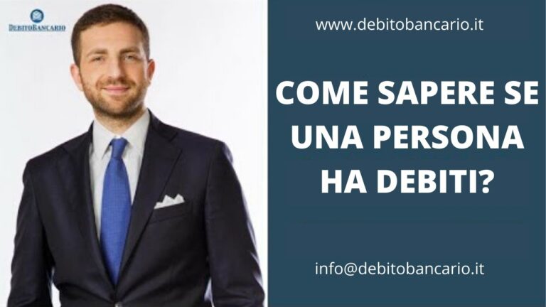 Come verificare i debiti con Equitalia di una persona