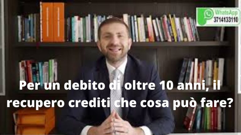 Come recuperare crediti dopo lungo periodo