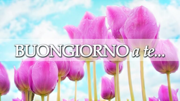 Buongiorno: Messaggi per una Persona Speciale