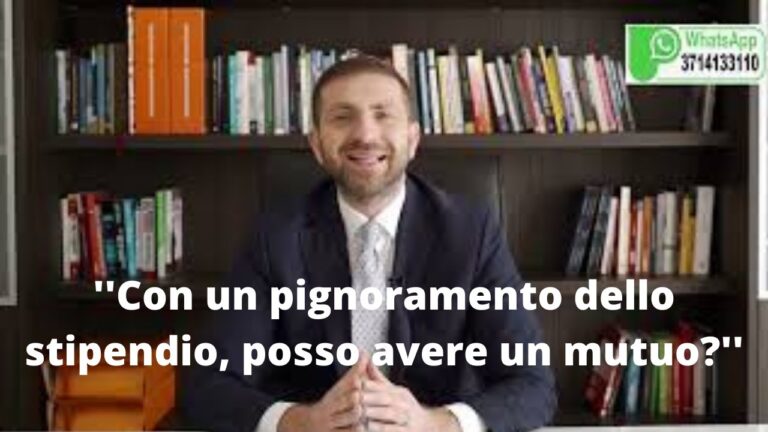 Rischio pignoramento stipendio per mancato pagamento mutuo