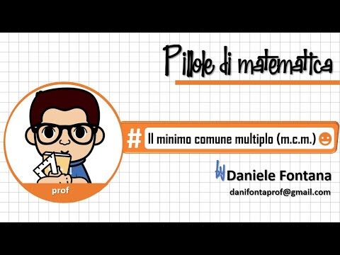Calcolare il Minimo Comune Multiplo tra 4 e 2