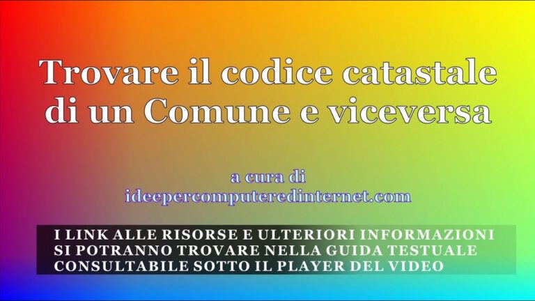 Guida al Codice Catastale di Milano