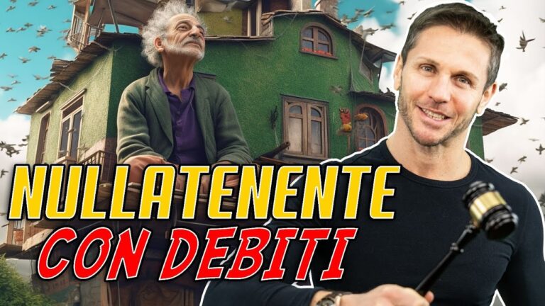 Come liberarsi dai debiti se si &egrave; nullatenenti