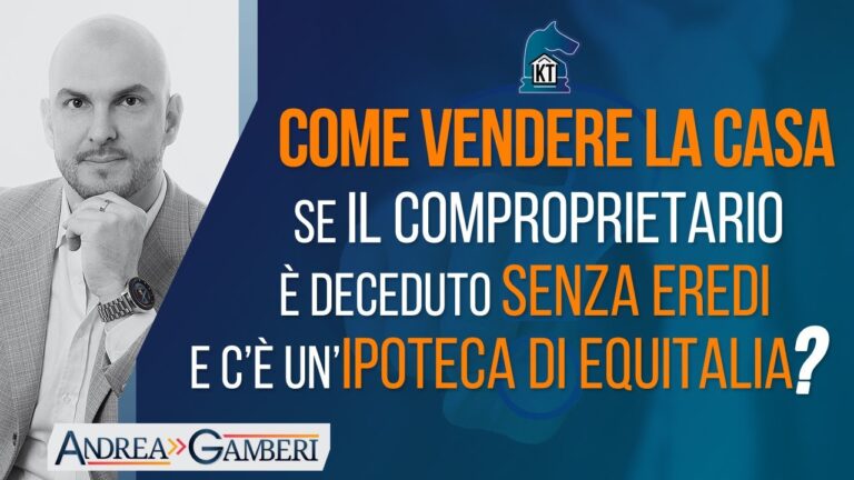 Posso Vendere Casa con Debito a Equitalia?
