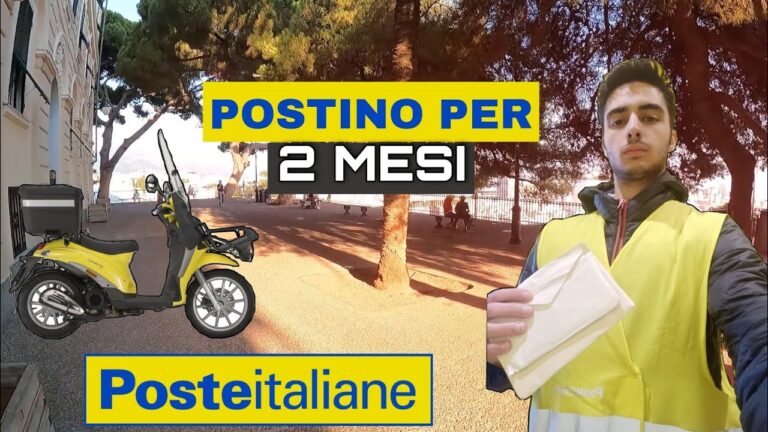 La sfida di fare il postino