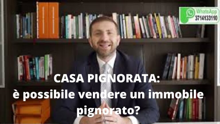 Guida alla vendita di un immobile pignorato