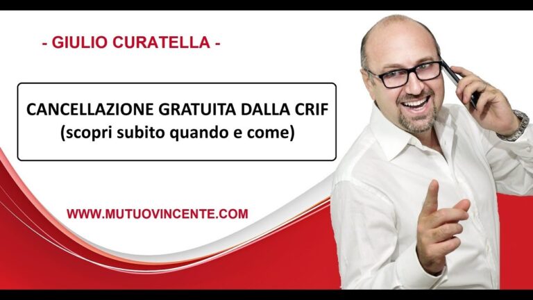 Come cancellare il CRIF online