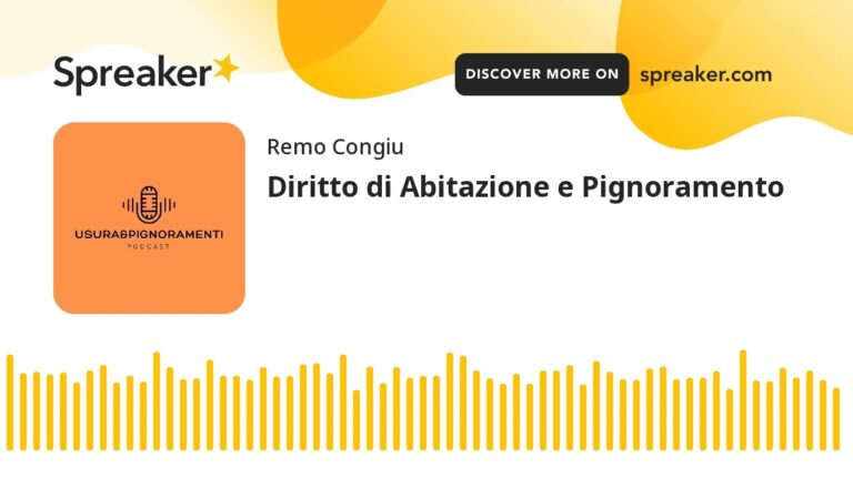 Guida al Pignoramento del Diritto di Abitazione