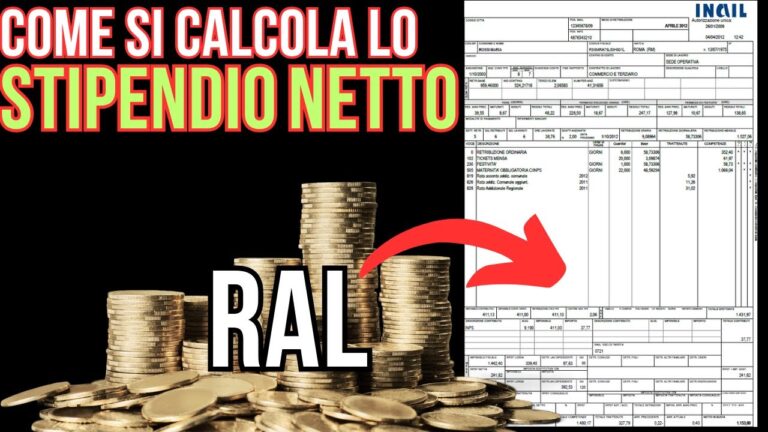 Da stipendio lordo 1300 a netto: quanto si percepisce?