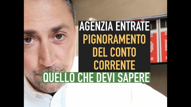 Agenzia delle Entrate Blocca Conto Corrente: Cosa Fare e Come Riuscire a Sbloccare la Situazione