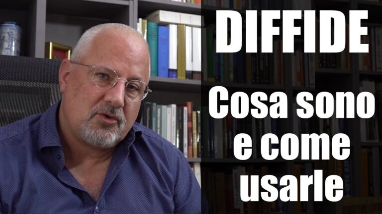Cosa Vuol Dire Diffida: Significato, Importanza e Utilizzi Legali