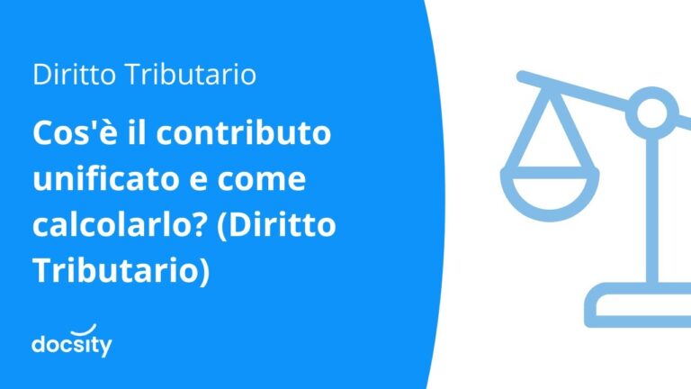 Tabella del Contributo Unificato: Guida Completa e Aggiornata per 2023 ...